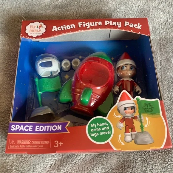 The Elf on The Shelf Space Edition Action Figure Play Set Christmas Holiday - Picture 4 of 4